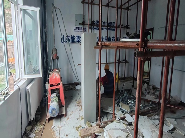 甘泉厂房基础沉降注浆加固